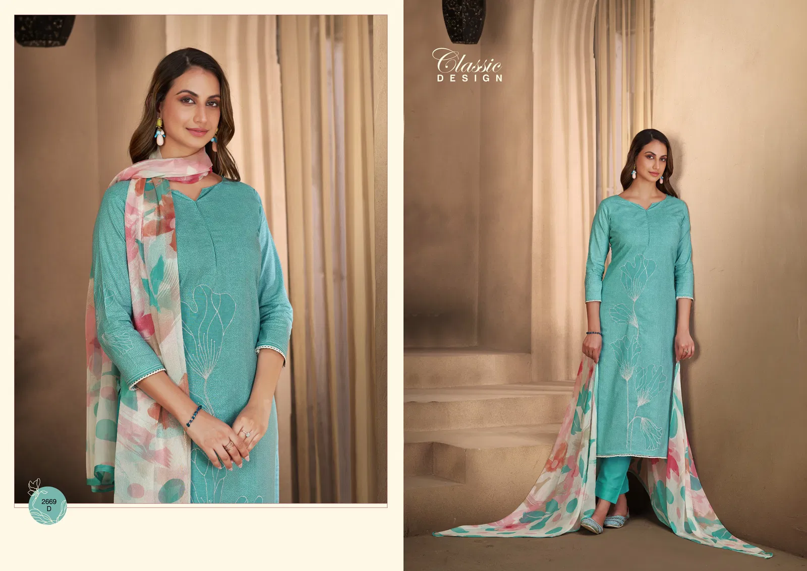 Liyana Cotton by Sargam Camric Printed Wholesale Salwar Suit Suppliers In Mumbai